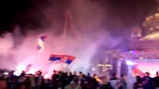Сербские олимпийцы. Встреча в Белграде. Сербия.
