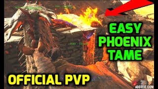 Ark: HOW TO FIND, TRAP & TAME THE LEGENDARY PHOENIX ON OFFICIAL PVP
