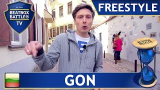 Gon from Lithuania - Freestyle - Beatbox Battle TV