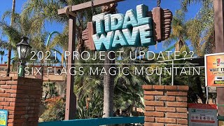 2021 Attraction (??) Update at Six Flags Magic Mountain
