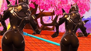 PERFECT TIMING WITH FORTNITE'S BIGGEST ASS! 1 HOUR HULA HOOP DANCE WITH TWO! OBLIVIONS! (Showcase)