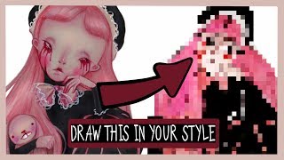 DRAW THIS IN YOUR STYLE Challenge от Mystical Buttons