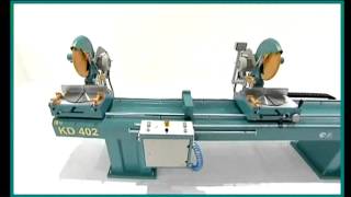 Yilmaz KD 402 - Двухголовочная маятниковая отрезная пила для окон