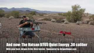 Hatsan BT65 Quiet Energy 30 Caliber! - by Airgun Expert Rick Eutsler / AirgunWeb