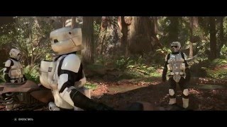 Star Wars Battlefront - Прохождение #2 - Обучение - Погоня на Эндоре