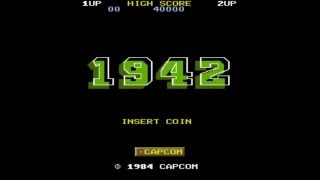 1942 Stage 1 to 4 Midway 1984 Capcom Mame Retro Arcade Games