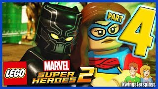 Lego Marvel Super Heroes 2 - Walkthrough Part 4 What's Klaw's is Mined