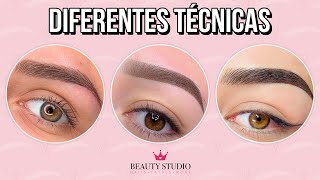 Técnicas de Micropigmentación / Microblading Techniques ♥ Beauty Studio