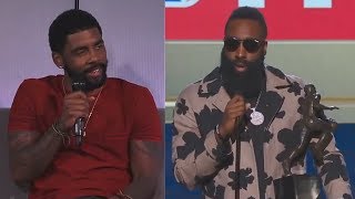 Kyrie Irving Calls Out James Harden Winning MVP Over LeBron James!