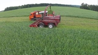 Кормоуборочный комбайн ПАЛЕССЕ FS60 – надёжный помощник