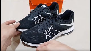 Unboxing NIKE ZOOM WINFLO 3 BLACK 831561-001 WORLD BEST ROAD RUNNING SHOES 2018 (100% ORIGINAL ASLI)