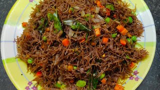 கேழ்வரகு சேமியாஉப்புமா/கேழ்வரகு சேமியா/Ragi Semiya Upma/Ragi Upma Recipe/How to make Ragi Upma/Ragi