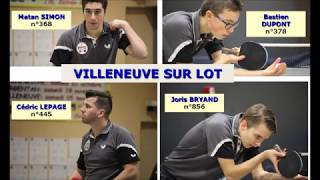 AMIENS SPORT TENNIS DE TABLE vs VILLENEUVE SUR LOT