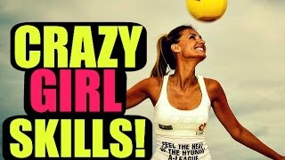 Girls With Neymar/Ronaldo/Ronaldinho Football & Freestyle Skills ★