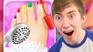 FOOT SPA - KIDS GAMES (iPhone Gameplay Video)