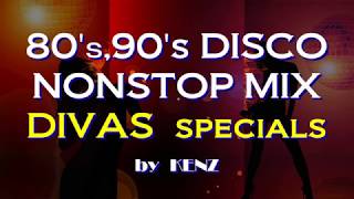 80's,90's DISCO NONSTOP MIX、DIVASスペシャル、80年代、90年代、洋楽、ディスコ、ヒット曲、R&B、マライア、ホイットニー、名曲