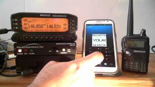 RemoteShack controlling the TM-D710 or TM-V71
