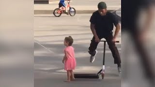 ЖЕСТКИЕ ПАДЕНИЯ НА САМОКАТЕ ?