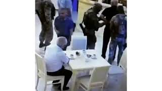 Момент задержания Магомеда Сулейманова