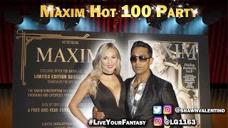 Maxim Hot 100 Party 2017 Playboy SHOWSTOPPER SHAWN VALENTINO
