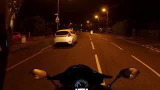 Night ride comparison of Drift Ghost 4K and Drift Ghost X