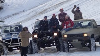 ВНЕДОРОЖНИКИ ПО БЕЗДОРОЖЬЮ ЗИМОЙ OFF-ROAD  В Америке