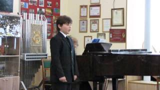 "Орфей-2015".Пшеничный Глеб.Иваново-Дипломант  I степени..10-12 лет.