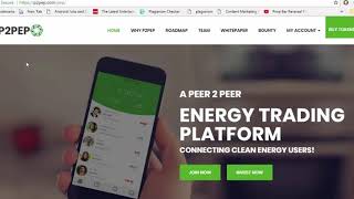 P2PEP   || Trade power using blockchain