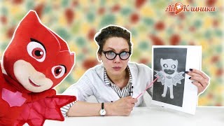 ДОКТОР АЙ лечит крылышки АЛЛЕТ! Герои в масках в гостях Ай Клиники!