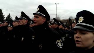 Присяга Нової Поліції Вінниця