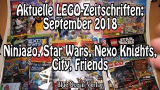 LEGO Magazine September 2018 (City, Star Wars, Ninjago, Nexo Knights, Friends)