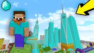 НУБ НАШЕЛ АЛМАЗНЫЙ ГОРОД В МАЙНКРАФТ! КАК ВЫЖИТЬ НУБУ? ТРОЛЛИНГ В MINECRAFT | МУЛЬТИК