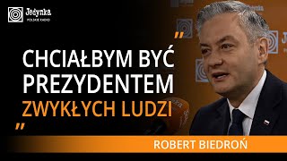 Robert Biedroń: Polska zasługuje na europejskiego prezydenta