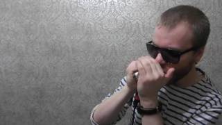 Губная гармошка Shuffle Blues импровизация/Harmonica Shuffle Improvisation