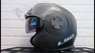Motorrad Helm Jethelm LS2 Verso Motorradhelm LS2 Verso Motorcycle Helmet Product Review Riders