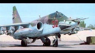 Полет самолета Су 25УБ  Эксклюзивная съемка