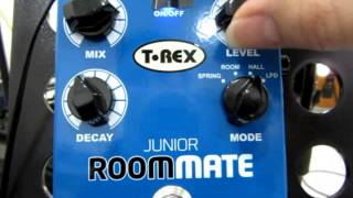 T Rex Engineering Room Mate Junior Reverb Guitar Effects Pedal