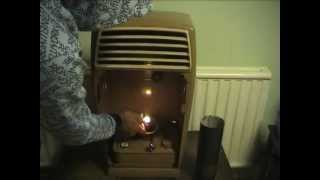 HOW TO LIGHT A KEROSENE / PARAFFIN  HEATER BEATRICE HARPER