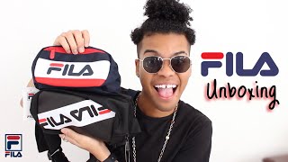 FILA Fanny Pack Unboxing & Try On ( How To Style ) | Mister.J The Act