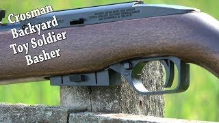 REVIEW: Crosman 1077 W Airgun - CO2 Semi Auto - Backyard Plinker