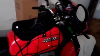 Jawa мото сумка\ Сумка на бак своими руками =))