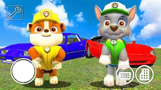 ГОНКИ ЩЕНЯЧИЙ ПАТРУЛЬ ОНЛАЙН ГОНЩИК ПОБЕДИЛ РОККИ КРЕПЫШ ГОНКИ PAW PATROL ONLINE