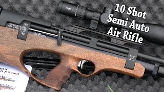 REVIEW: Steyr Pro X Scout Airgun - Semi Auto + My 11 Month Secret