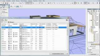 ArchiCAD 16 - Energiebewertung - 05 - Darstellung der Liste der Strukturen