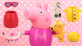 Peppa Pig en français Poupée à habiller de Peppa ♥ Dress up