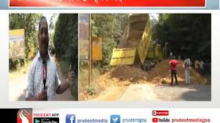ANMOD GHAT ROAD CLOSED FOR HIGHWAY EXPANSION WORK _Prudent Media Goa