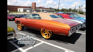 WhipAddict: 72' Chevy Impala Convertible on Brushed Gold Forgiato 28s, Custom Paint & Interior