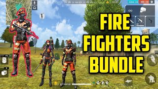 Fire Fighters Bundle Review & Gameplay | Garena Free Fire Malayalam | akshayakz