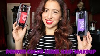 Redken COLOR REBEL Hair Makeup Review! - KinaaSmallss