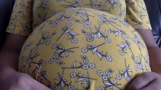 37 weeks baby kicking